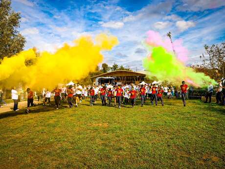 FIRE COLOR RUN POMPIERS DE SAINT JULIEN