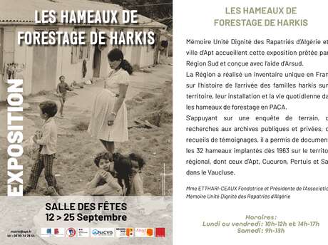 Les hameaux de forestage de Harkis