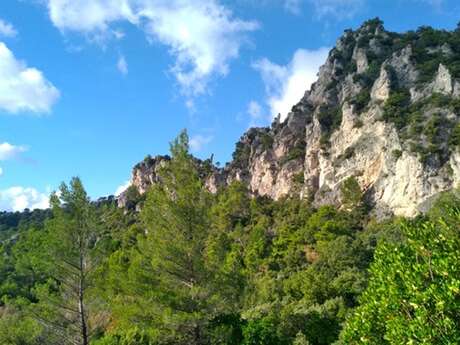 LA ROQUEBRUSSANNE - Des Molières vers les Orris