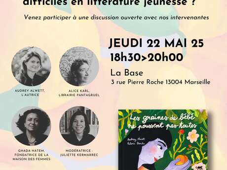 Table ronde : comment aborder les sujets difficiles en littérature jeunesse ?