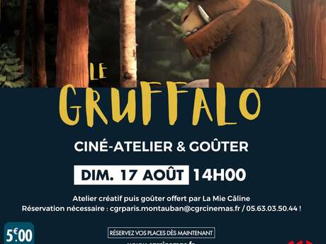 Ciné-atelier et goûter - LE GRUFFALO