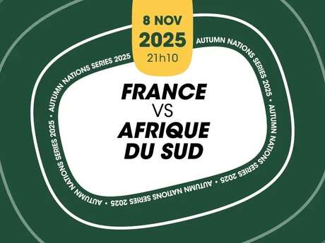 Rugby -  Autumn Nations Series - France / Afrique du Sud