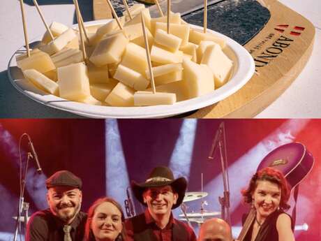 Pot d'accueil en musique avec Sharewood