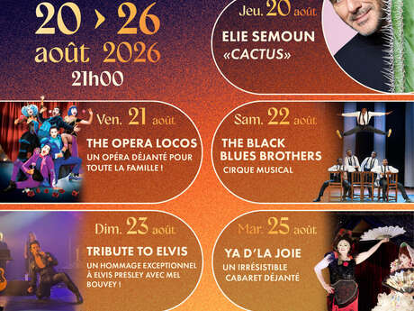 Festival Les scènes du Château de la Moutte 4e édition