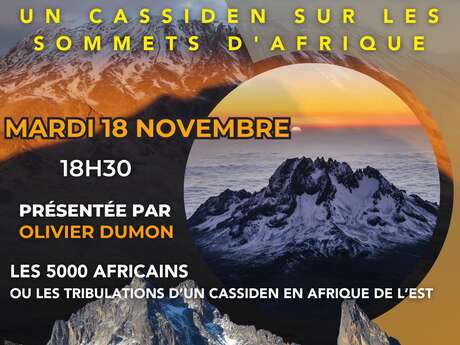 Les Drailles de la Mémoire Conference - “A Cassiden on the peaks of Africa”