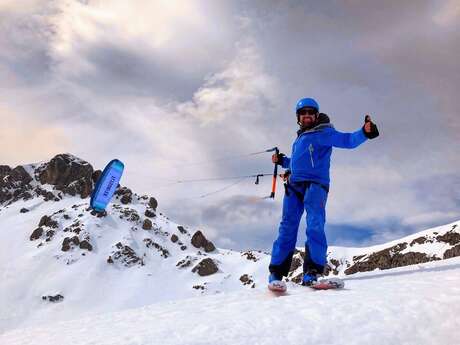 Wayra - école de snowkite