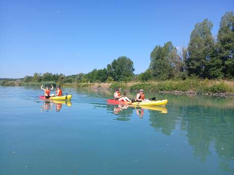 Canoeing and kayaking with Aviron Bugey Haut Rhône