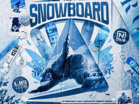 Nitro snowboard & Lib Tech x Alley Oop