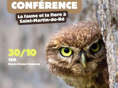 Conférence : "La faune et la flore à Saint-Martin-de-Ré"