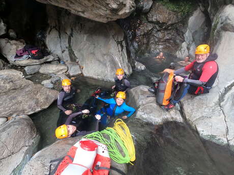 Hot water canyon with Adret Canyon