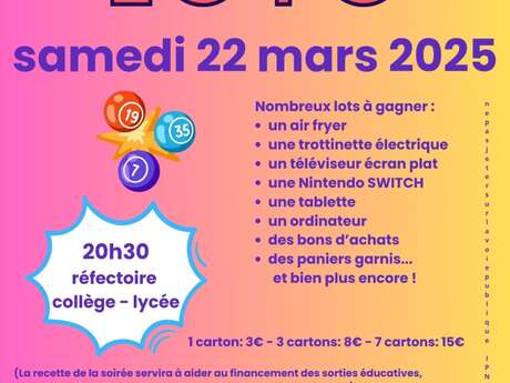 Loto de la cité scolaire de Mirepoix