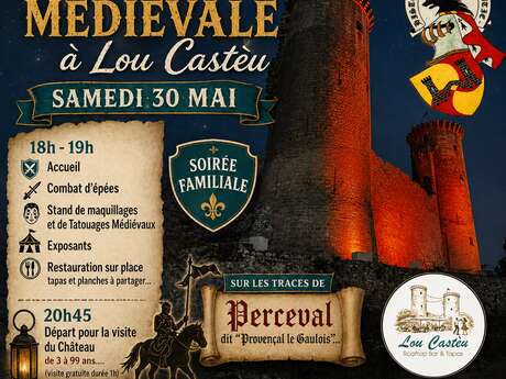 Soirée Médiavale à Lou Casteu