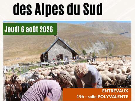 Conférence : Les mots des bergers des Alpes du Sud