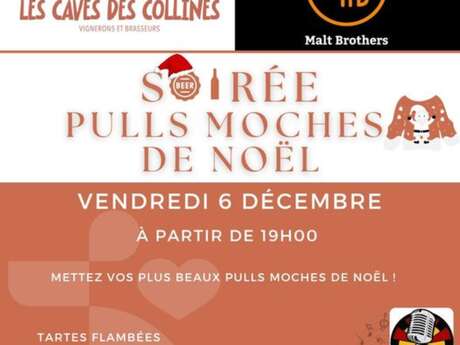 Soirée Pulls Moches de Noël - Les Caves des Collines