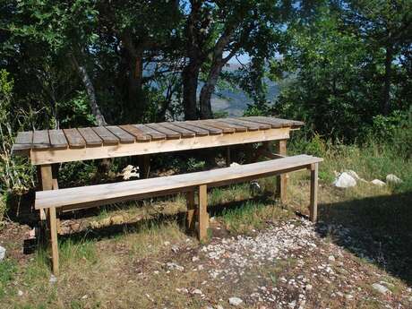 Aire de pique nique de la Montagne du Risou