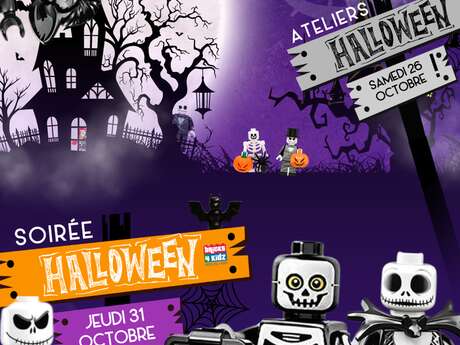 Soirée Halloween chez Bricks 4 Kidz