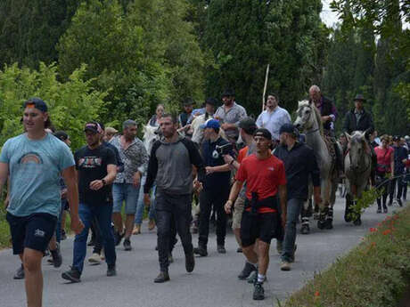 Fest im Stadtteil Les Jardins
