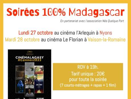 Soirée 100% Madagascar - Nés quelque part