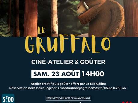 Ciné-atelier et goûter - LE GRUFFALO