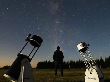 Observation des étoiles aux télescopes