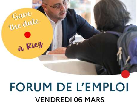 Rejoignez-nous au Forum Emploi de Riez