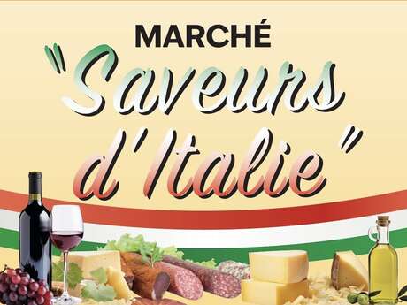 Markt „Saveurs d'Italie” (Geschmäcker Italiens) Rocheville