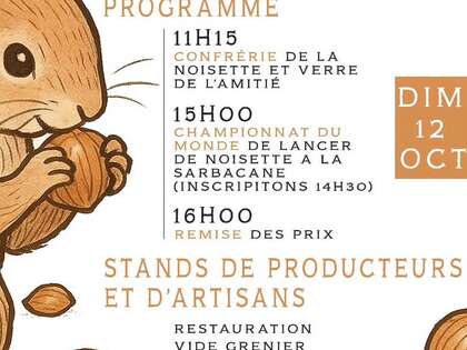 Fête de la noisette et des saveurs d'automne - 17ème édition