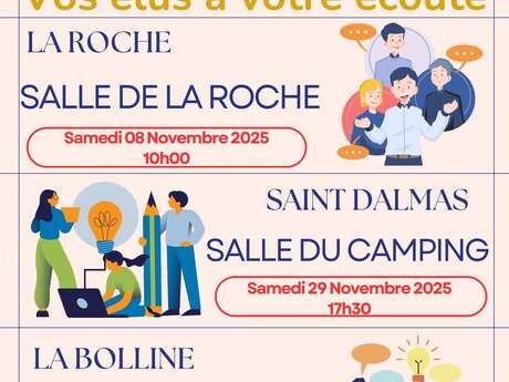 Rencontres citoyennes Saint Dalmas Valdeblore