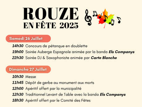 Fiesta local en Rouze