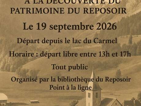 Jeu de piste -  A la découverte du patrimoine du Reposoir