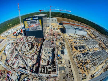 Visite du chantier d'ITER