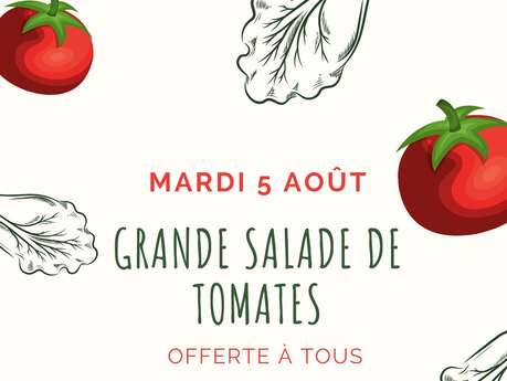 Grande salade de tomates