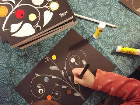 Atelier parent-enfant "Des ronds dans la nature" avec Emilie Vast