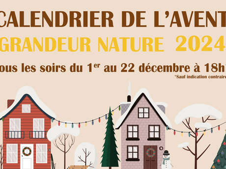 Calendrier de l'Avent Grandeur Nature