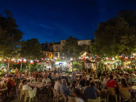 Feier zum 14. Juli in Grimaud