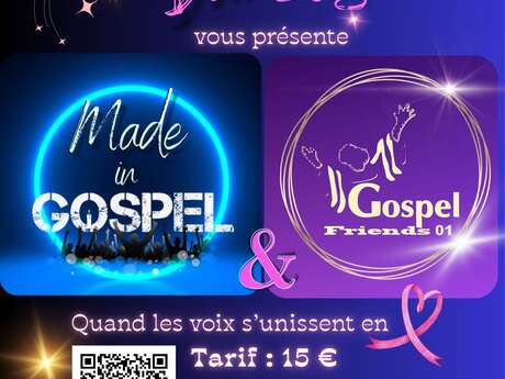 Made in Gospel et Gospel Friends 01, en chœur pour Octobre Rose