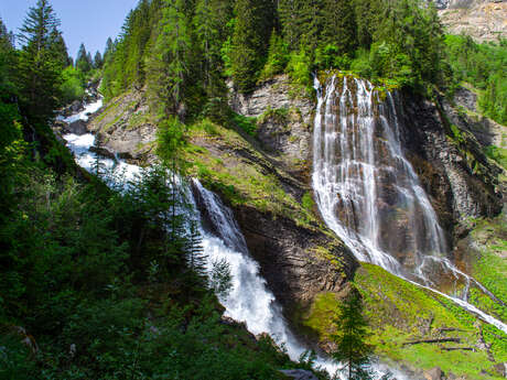Itinéraire pédestre : Cascade de la Pleureuse et de la Sauffaz