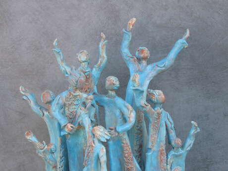 Atelier-boutique du Noyer - Sculptures en terre cuite et bronze Michel et Céline Giachetti