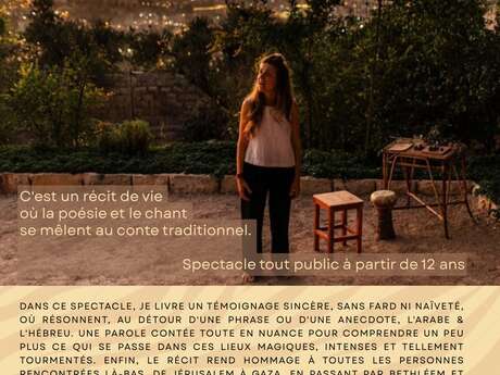 Festival de théâtre à domicile - "Jérusalem dans la peau"