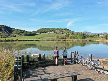 Autour du lac de Mison à vélo (N°23)