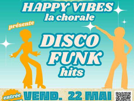 Konzert "Disco Funk Hits" des Chors Happy Vibes