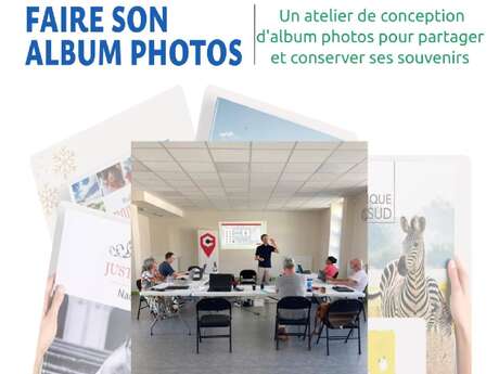 Atelier " Venez créer votre album photos en ligne »