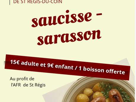 Repas "Saucisse–sarasson"