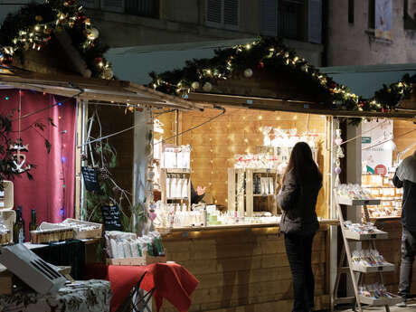 Marché de Noël en centre-ville