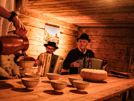 Veillée d'hiver : l'habitat au Grand-Bornand