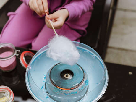Stand de barbe à papa