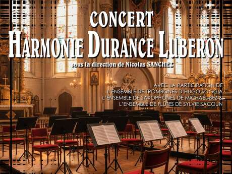 Concert harmonie Durance Luberon