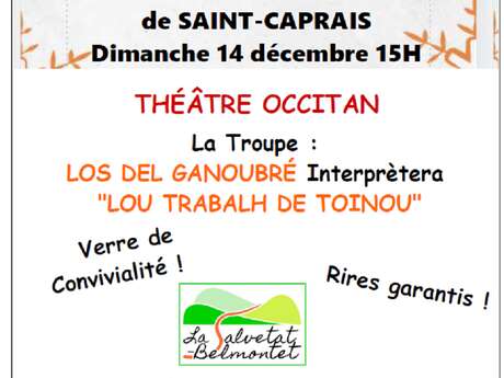 Théâtre OCCITAN à La Salvetat-Belmontet