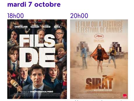 Cinéma au village de Seillans - 2 séances