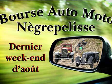 Grande bourse d'échanges Auto, moto, cycles